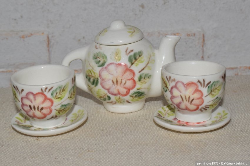 Чайные сервизы. Донская роспись (фото 7)