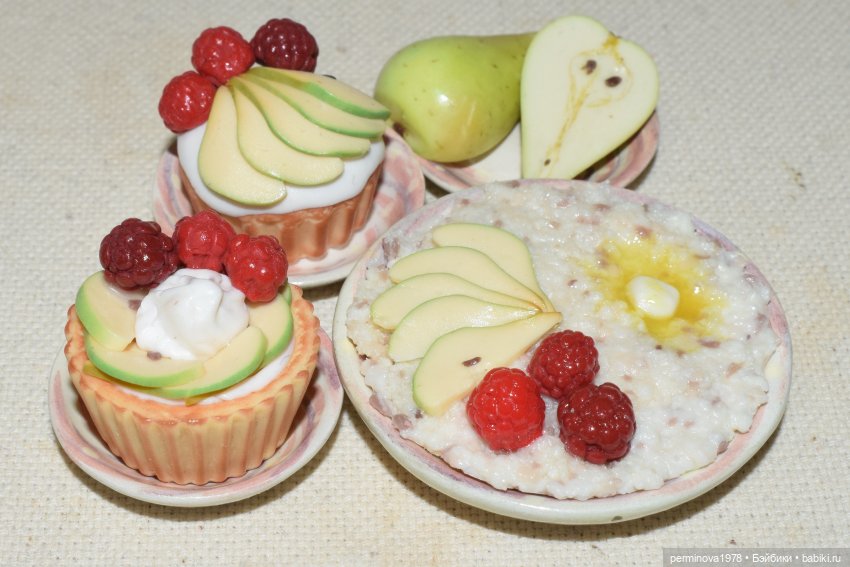 Завтрак — Кукольная миниатюра своими руками: еда