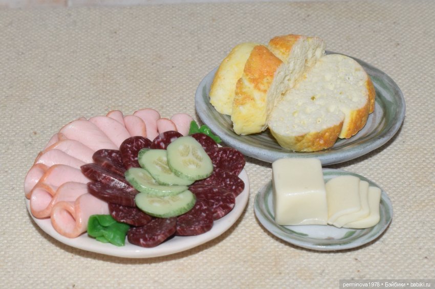 Завтрак. Вариант второй — Кукольная миниатюра своими руками: еда (фото 3)