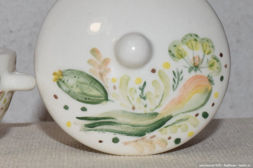 "Овощное изобилие" набор посуды 1 к 4 (фото 6)