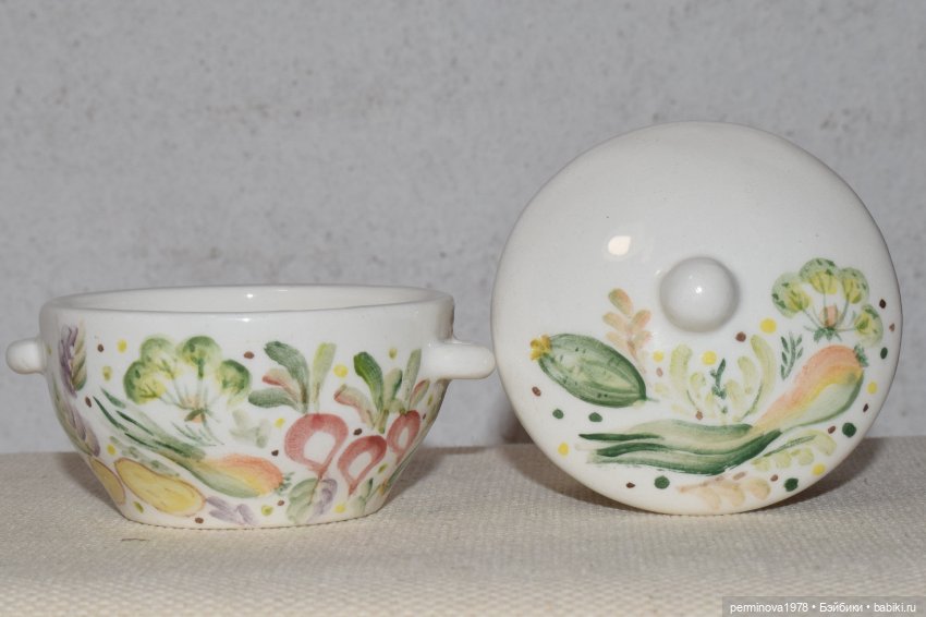 "Овощное изобилие" набор посуды 1 к 4 (фото 4)