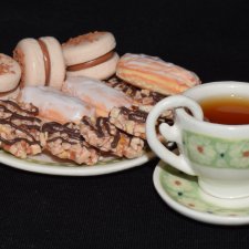 Набор для чаепития.Масштаб 1 к 4