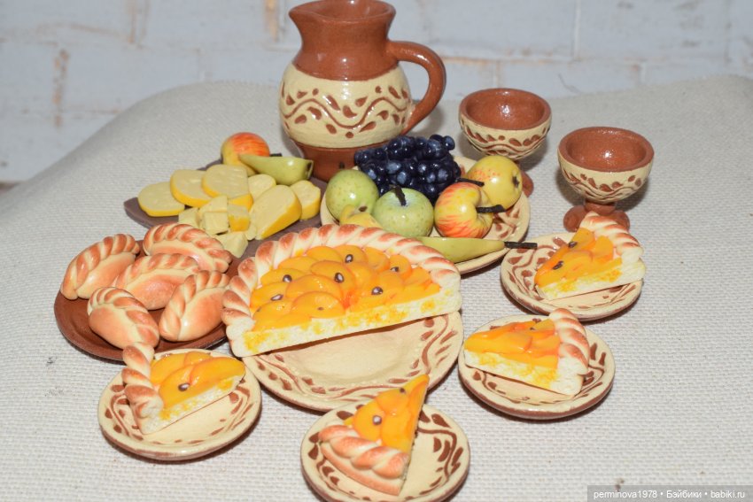 Королевский пир — Кукольная миниатюра своими руками: еда