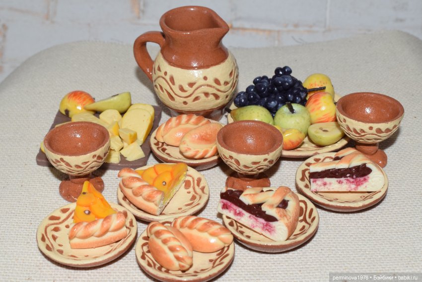 Королевский пир — Кукольная миниатюра своими руками: еда