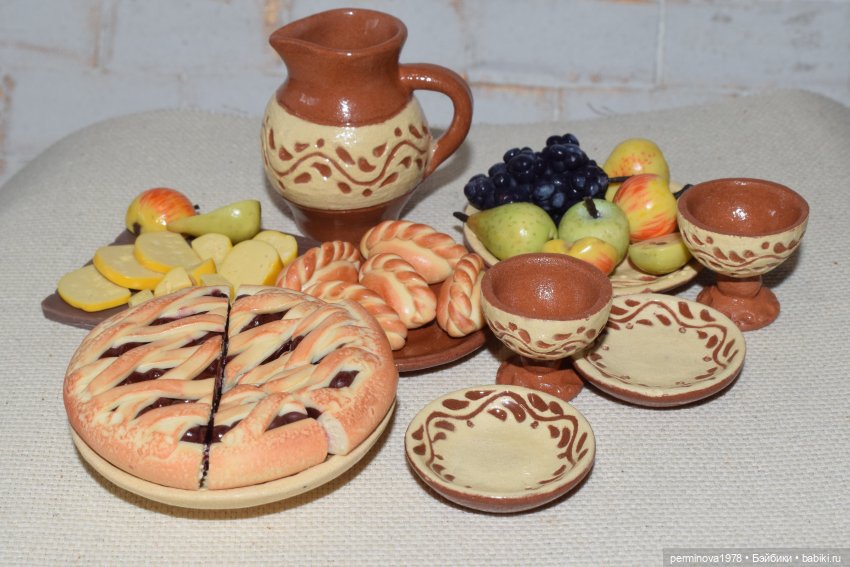 Королевский пир — Кукольная миниатюра своими руками: еда