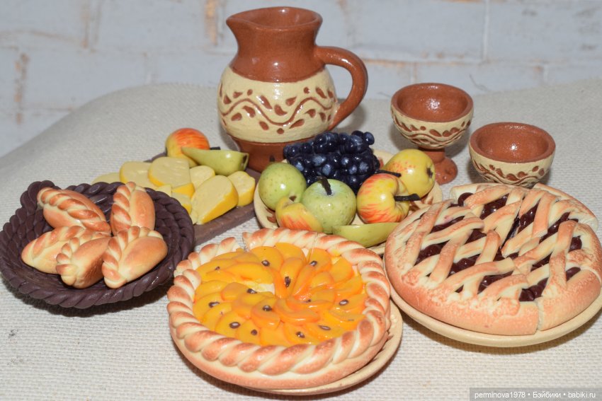 Королевский пир — Кукольная миниатюра своими руками: еда