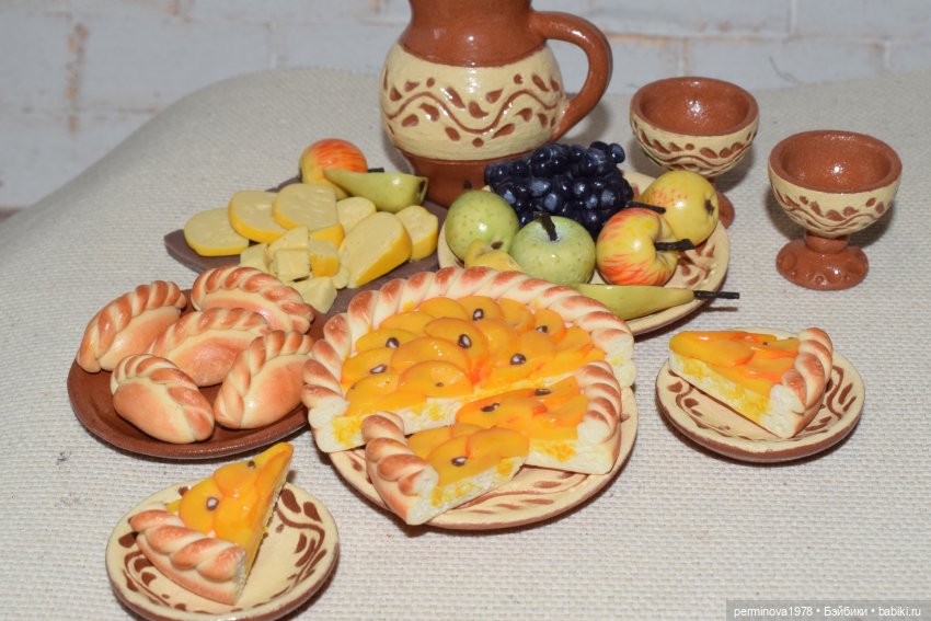 Королевский пир — Кукольная миниатюра своими руками: еда