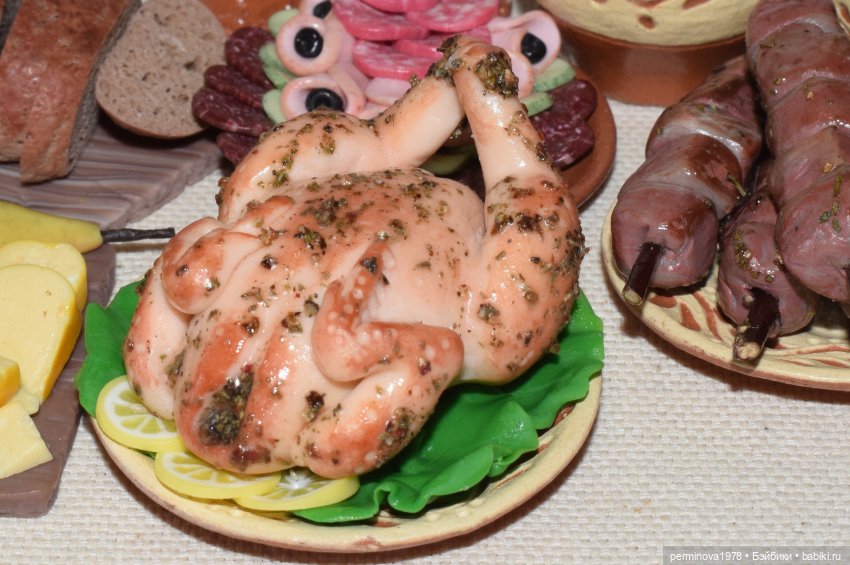 Королевский пир — Кукольная миниатюра своими руками: еда (фото 8)