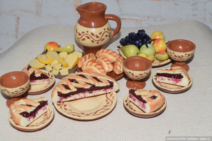 Королевский пир — Кукольная миниатюра своими руками: еда
