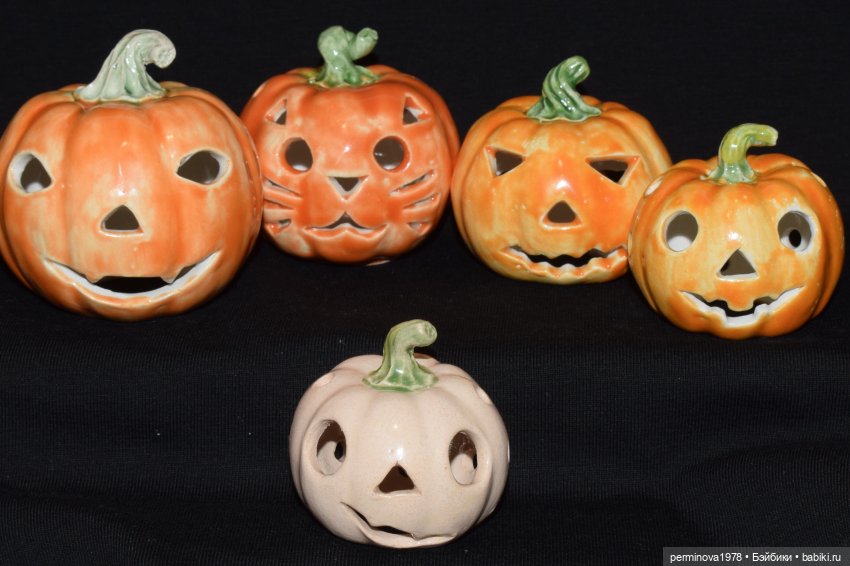 Фонарики тыковки — Кукольная миниатюра своими руками: еда (фото 3)
