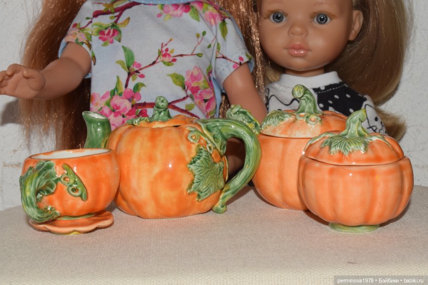 Ещё тыквы — Кукольная миниатюра своими руками: еда