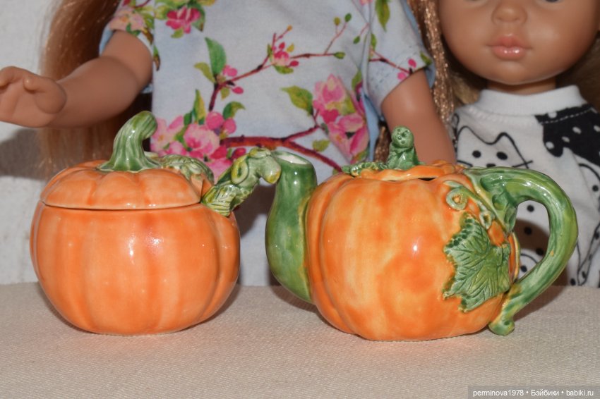 Ещё тыквы — Кукольная миниатюра своими руками: еда