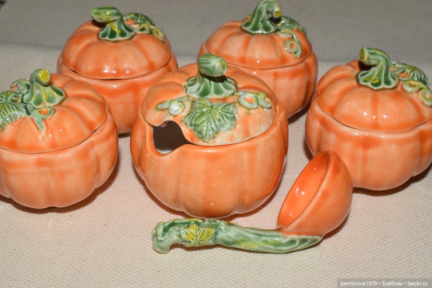Ещё тыквы — Кукольная миниатюра своими руками: еда