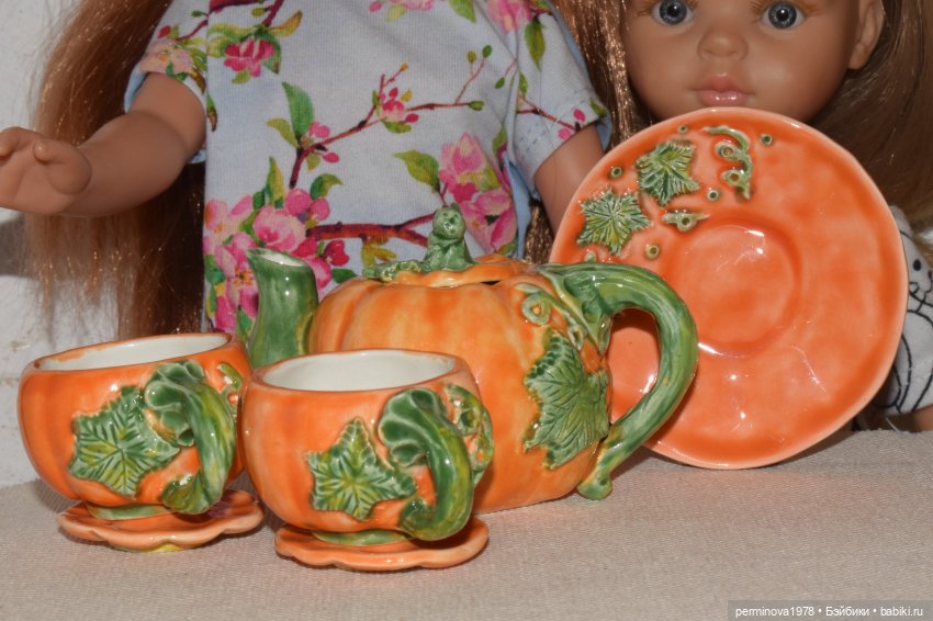Ещё тыквы — Кукольная миниатюра своими руками: еда (фото 9)