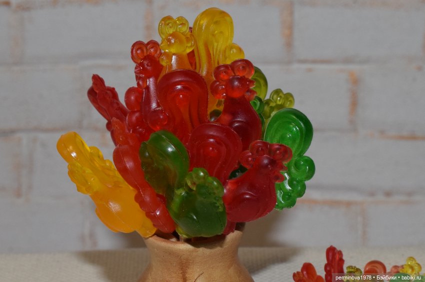 Петушки — Кукольная миниатюра своими руками: еда (фото 3)