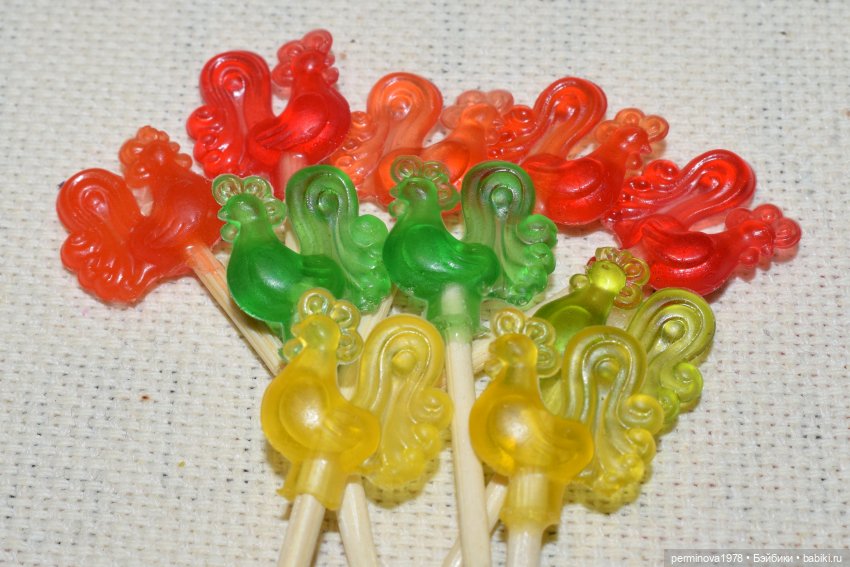 Петушки — Кукольная миниатюра своими руками: еда (фото 4)