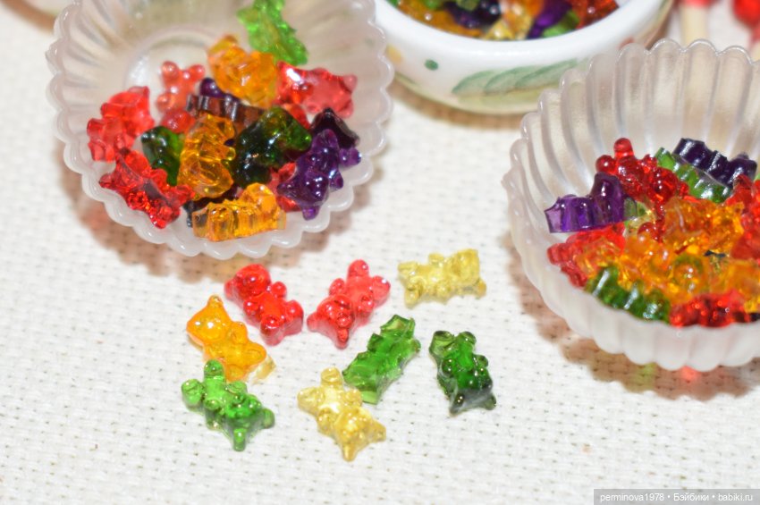 Мармеладные мишки. Миниатюра 1 к 6