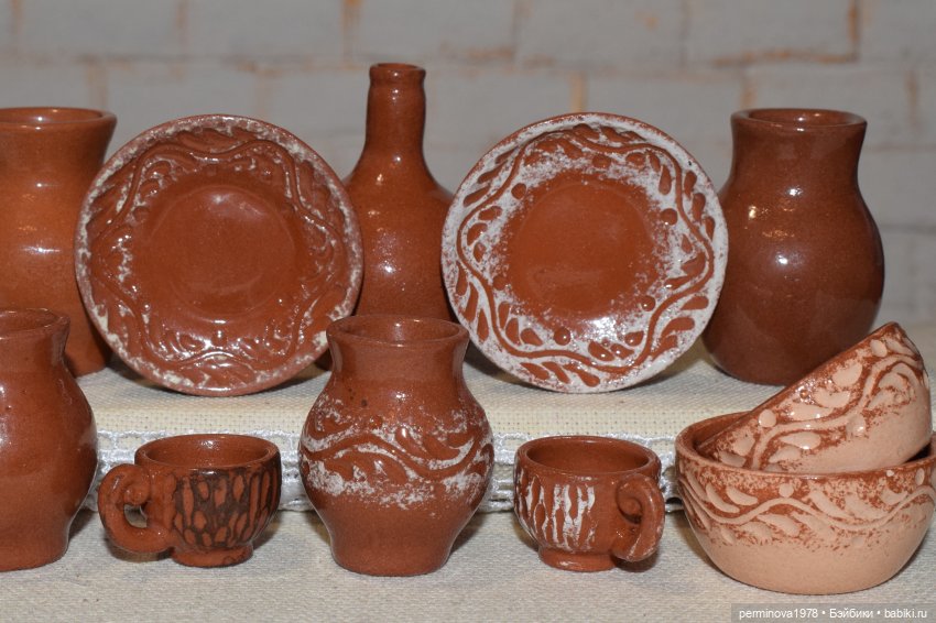 Керамика для кукол 1 к 6 — Кукольная миниатюра своими руками: еда (фото 8)