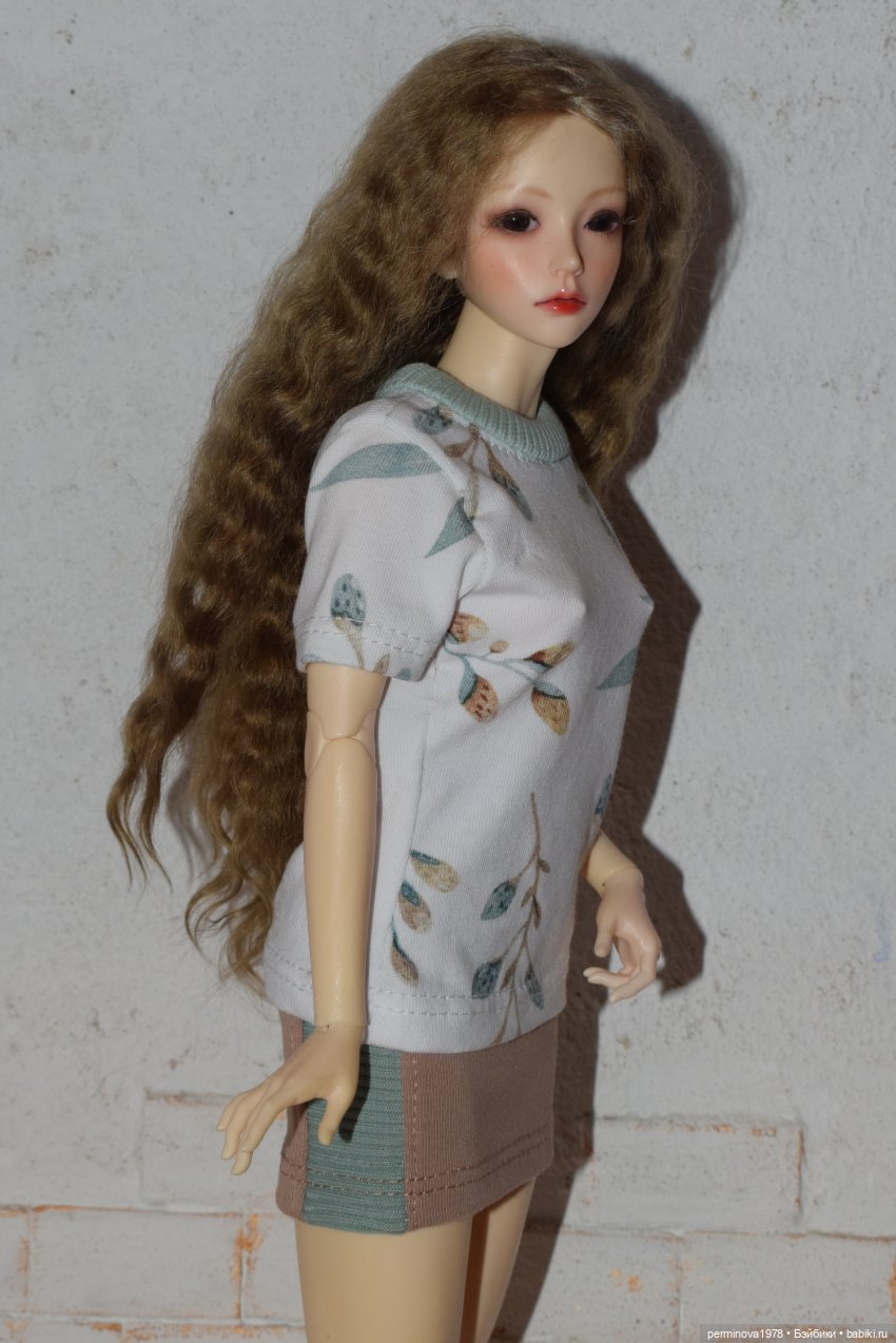 Комплект одежды "Шалфей и миндаль" (фото 9)