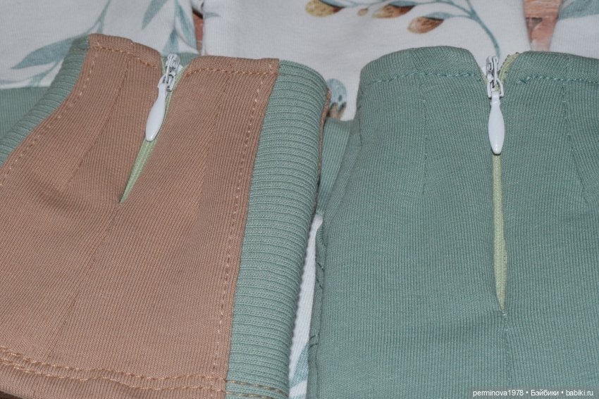 Комплект одежды "Шалфей и миндаль"