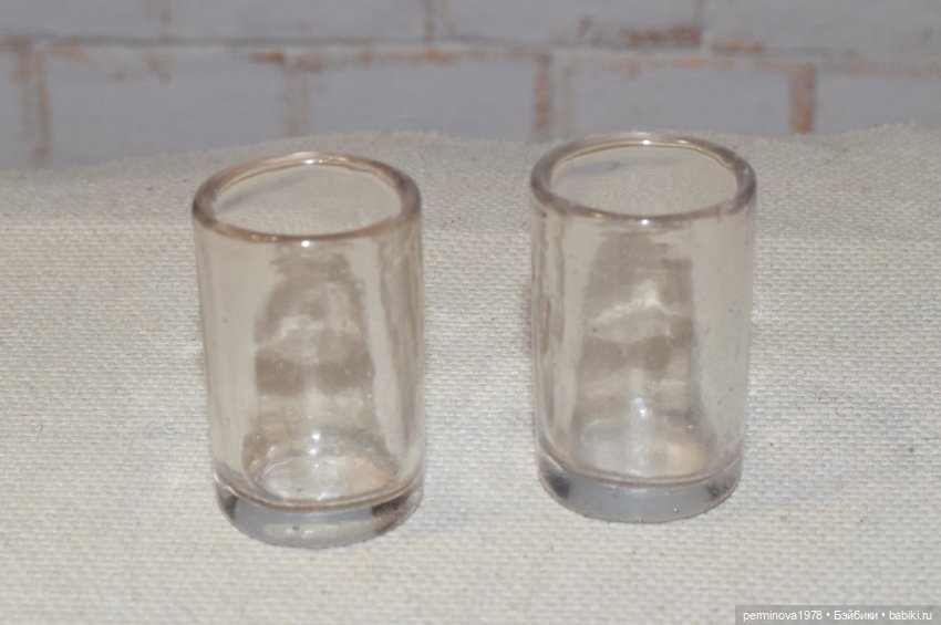 Стаканы — Кукольная миниатюра своими руками: еда (фото 2)