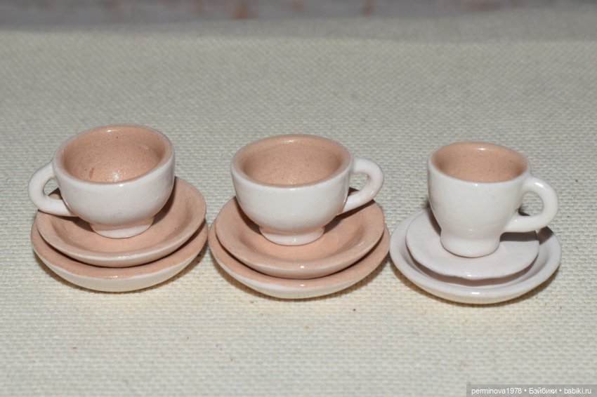 Чайные наборы для кукол 1 к 6 (фото 6)
