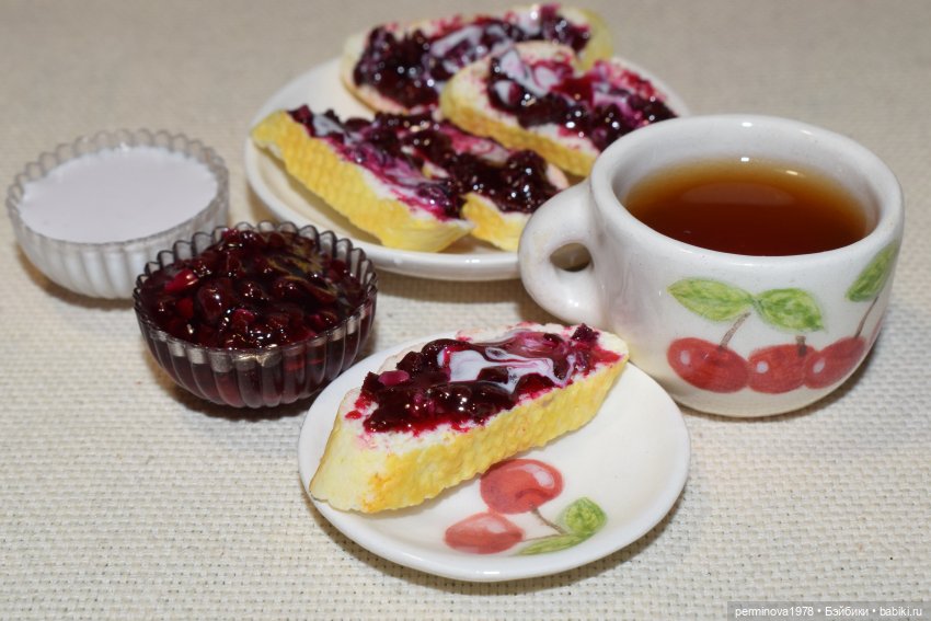 Батон с вареньем. Масштаб 1 к 4 (фото 4)