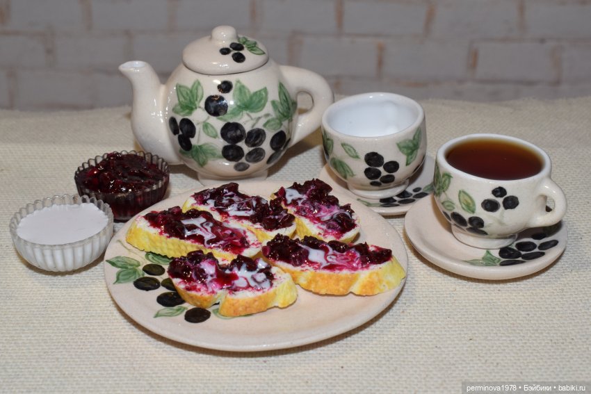 Батон с вареньем. Масштаб 1 к 4 (фото 7)