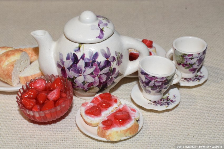 Клубника и творожный сыр. Масштаб 1 к 6 (фото 8)