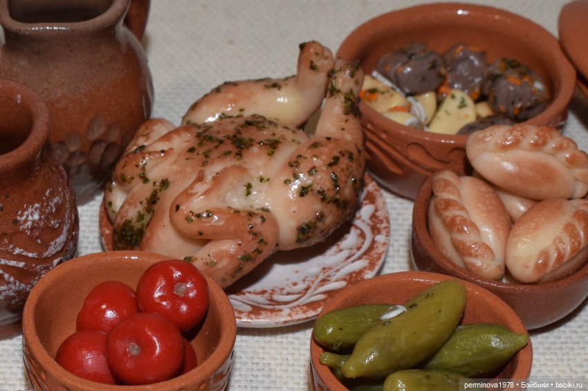 Курочка и картошка. Миниатюра 1 к 6 | Бэйбики Курочка и картошка. Миниатюра 1 к 6 (фото 6)