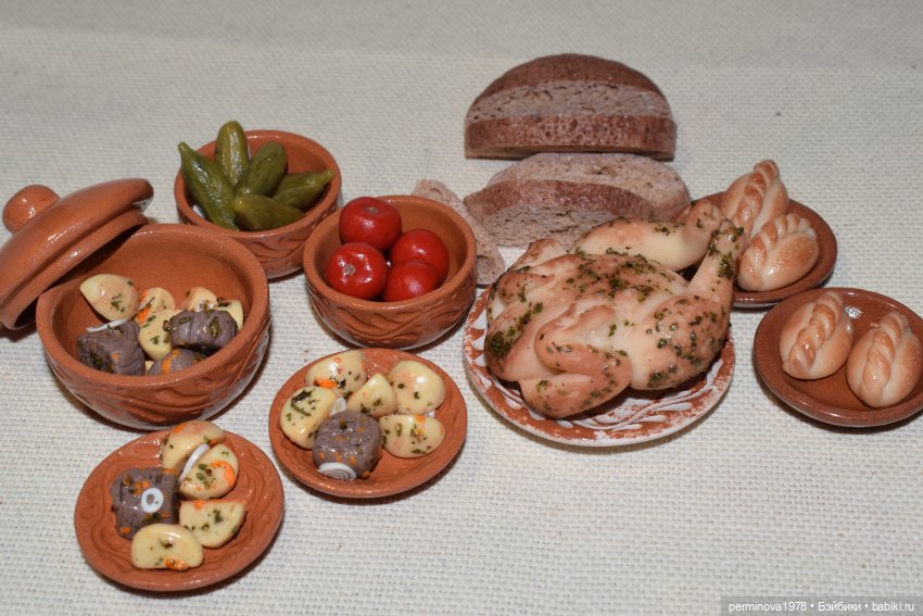 Курочка и картошка. Миниатюра 1 к 6 | Бэйбики Курочка и картошка. Миниатюра 1 к 6 (фото 9)