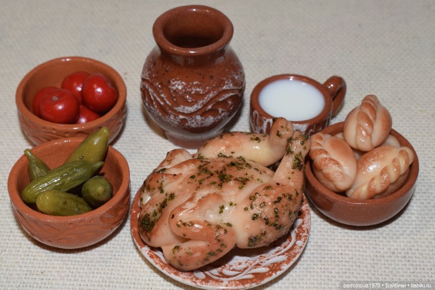 Курочка и картошка. Миниатюра 1 к 6 | Бэйбики Курочка и картошка. Миниатюра 1 к 6 (фото 5)