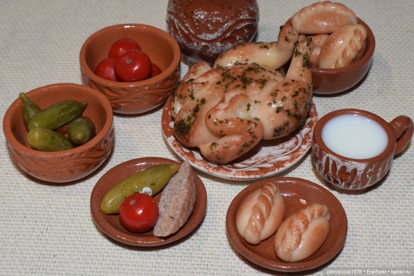 Курочка и картошка. Миниатюра 1 к 6 | Бэйбики Курочка и картошка. Миниатюра 1 к 6 (фото 7)