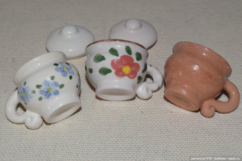 Горшочки для пупсов | Бэйбики Горшочки для пупсов — Кукольная миниатюра своими руками: еда