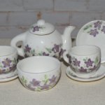 чайный сервиз"Цеточная полянка"