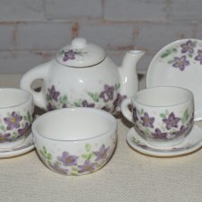 чайный сервиз"Цеточная полянка"