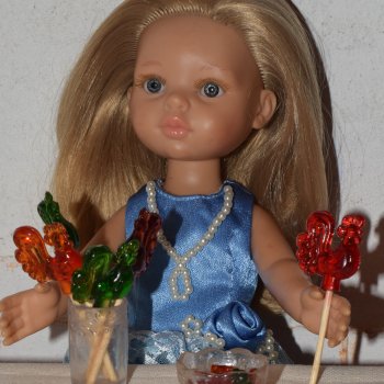 Мишки и петушки для кукол 1 к 4