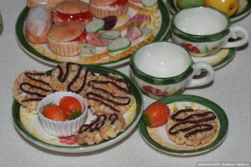 Чайная традиция — Кукольная миниатюра своими руками: еда (фото 9)