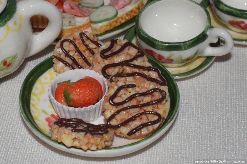 Чайная традиция — Кукольная миниатюра своими руками: еда (фото 10)