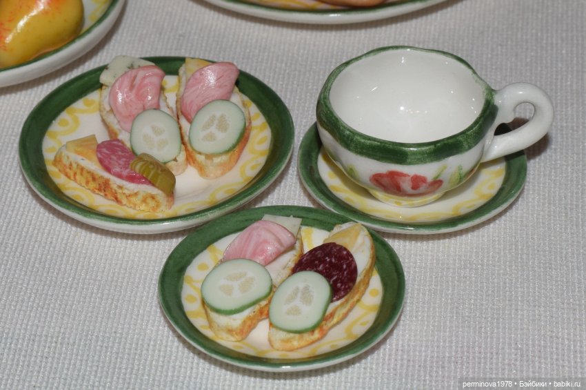 Чайная традиция — Кукольная миниатюра своими руками: еда (фото 5)