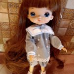 Кукла с каштановым цветом волос типa hola,monst ===