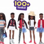 Шарнирная кукла с набором одежды #4 Сreatable world Mattel====