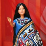 Тело+аутфит+ коробка Northwest Coast Native American Barbie====