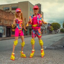Марго Робби Barbie НРФБ на роликах