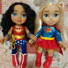 Лот Супер герл+ чудо- девочка