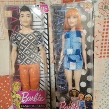Лот#2 Барби fashionistas 115 u 60