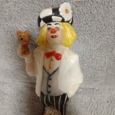 Статуэтка СССР Олег Попов с олимпийским мишкой#2