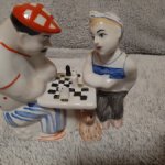 Статуэтка ,, Сдавайся дядя" СССР