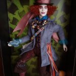 Безумный шляпник 2009 Mattel НРФБ из кф,, Алиса в стране чудес"