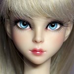 Авторская шарнирная кукла Nicole